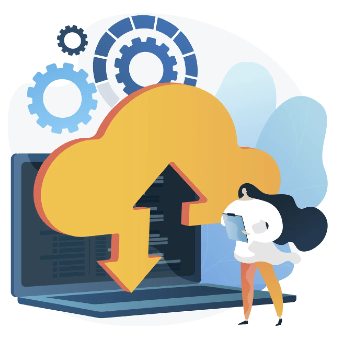 Cloud Technologies illustration