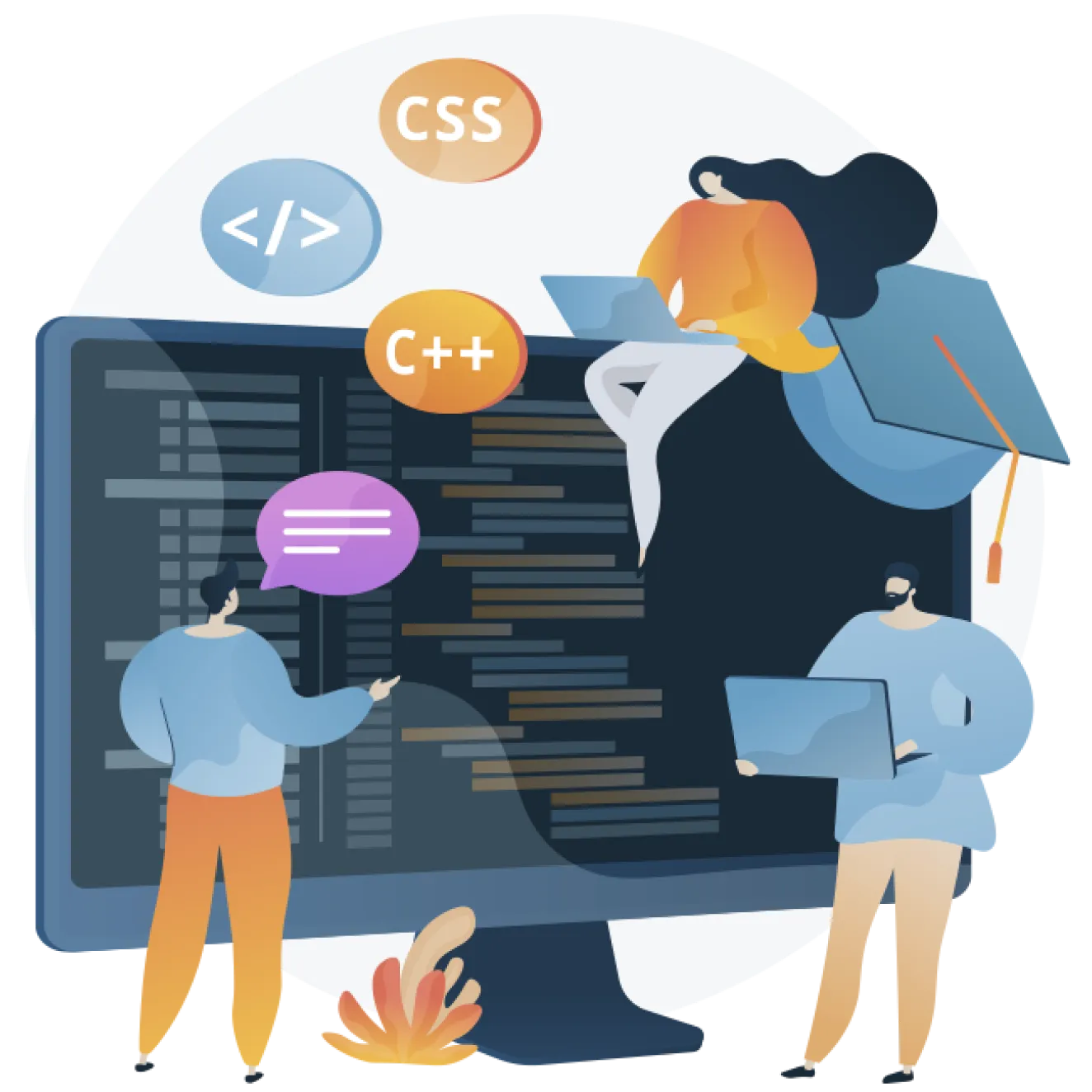 Digital Transformation illustration