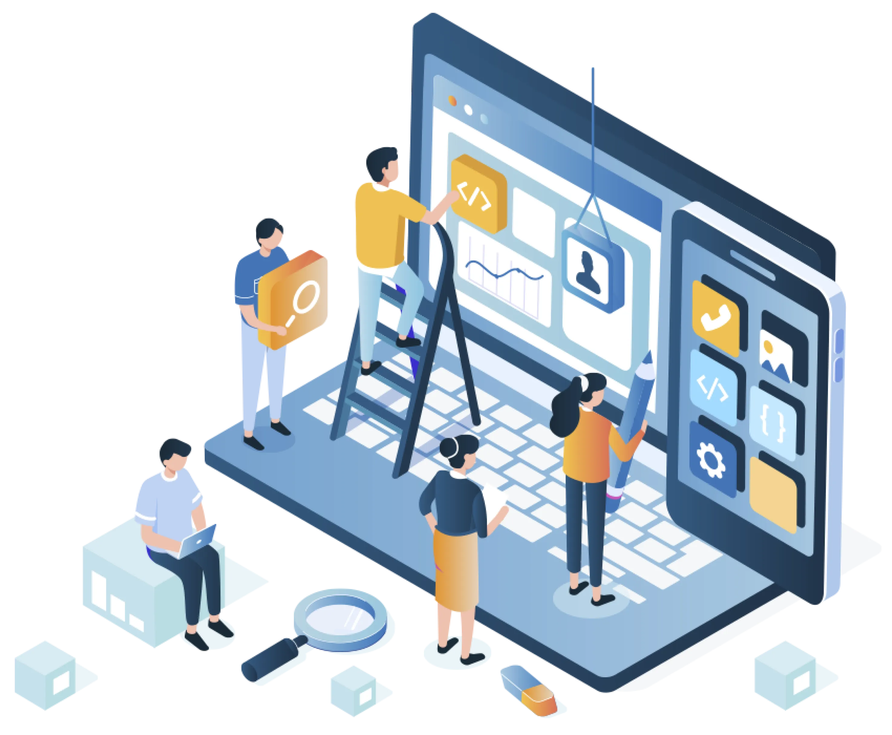 Stantum ERP Now! illustration